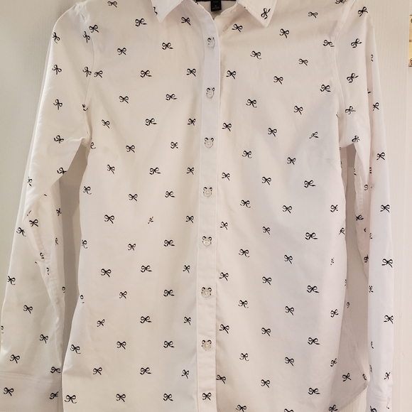 BR Blouse with bows pattern - Picture 3 of 5